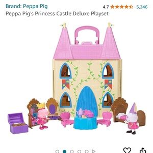 Peppa Pig princess castle deluxe playset